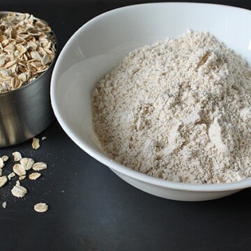 If you aren't sure How to Make Oat Flour, read this post to learn the simple steps you'll need to do.