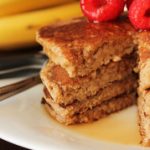 A vegan gluten free twist on your favourite pancakes, Banana Oat Pancakes.