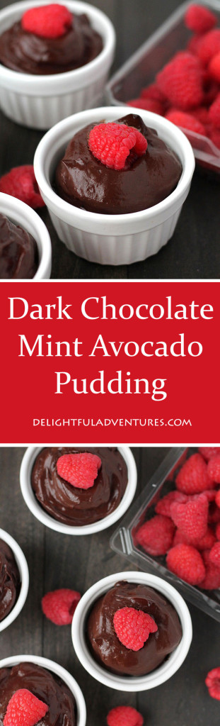 This sweet dark chocolate mint avocado pudding is smooth, chocolaty, and decadent. The best part about it? No one will believe it's made with avocados!