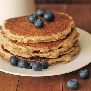 If you're planning a breakfast or brunch, these Easy Vegan Gluten Free Pancakes are a must for your menu!
