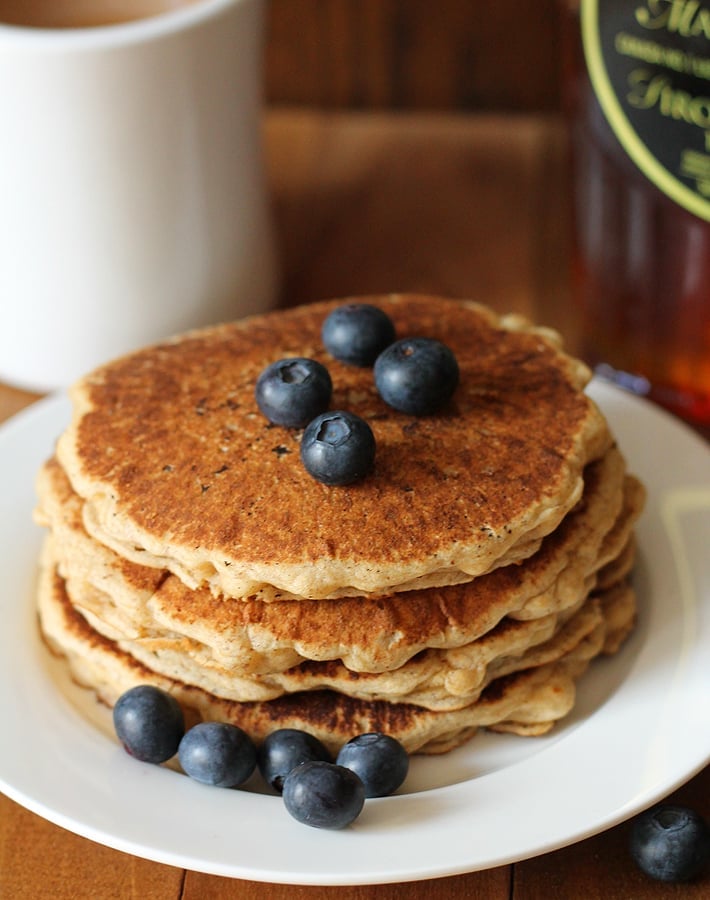 Your family will love these fluffy, delicious, Easy Vegan Gluten Free Pancakes.