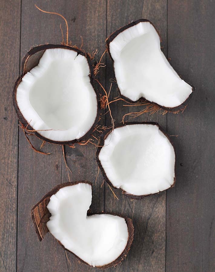 How to Crack and Use a Whole Coconut