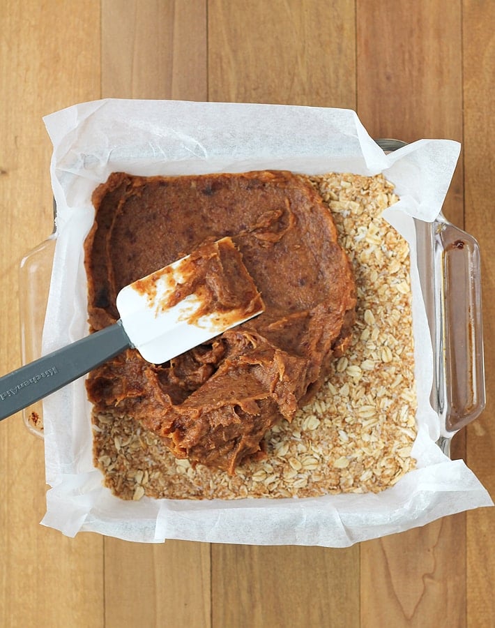 Add a little twist to traditional date squares with these Date Coconut Squares! Not only do they contain coconut, they're also vegan and gluten free!