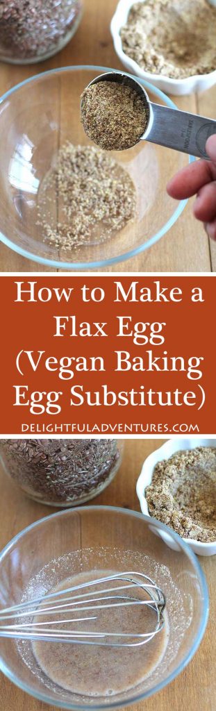 Need a vegan egg substitute for baking? Here's a step-by-step that will walk you through how to make a flax egg, plus answer all your flax egg questions.