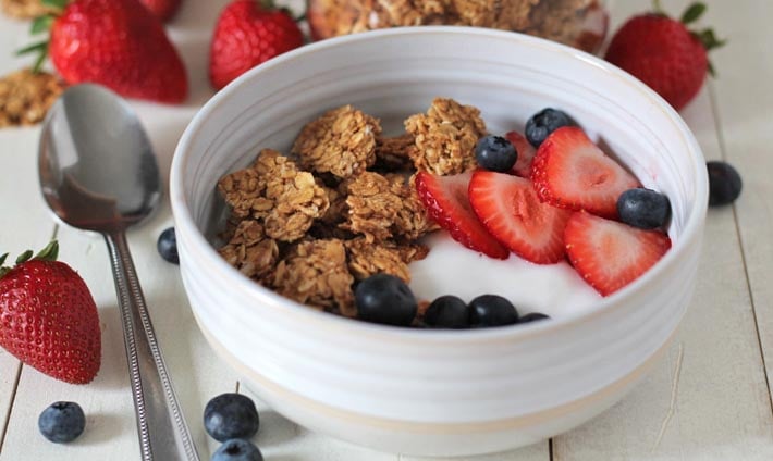 Peanut Butter Granola Clusters-image