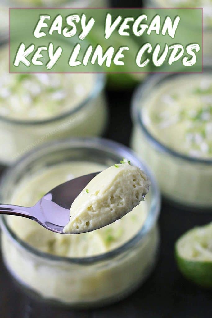 These decadent, creamy, delicious, vegan key lime cups offer a refreshing taste of summer in any season. They're a sweet, tangy, vegan lime dessert that's bursting with fresh lime flavour!
