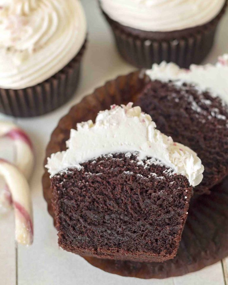 GlutenFree Chocolate Peppermint Cupcakes (Vegan) Delightful Adventures