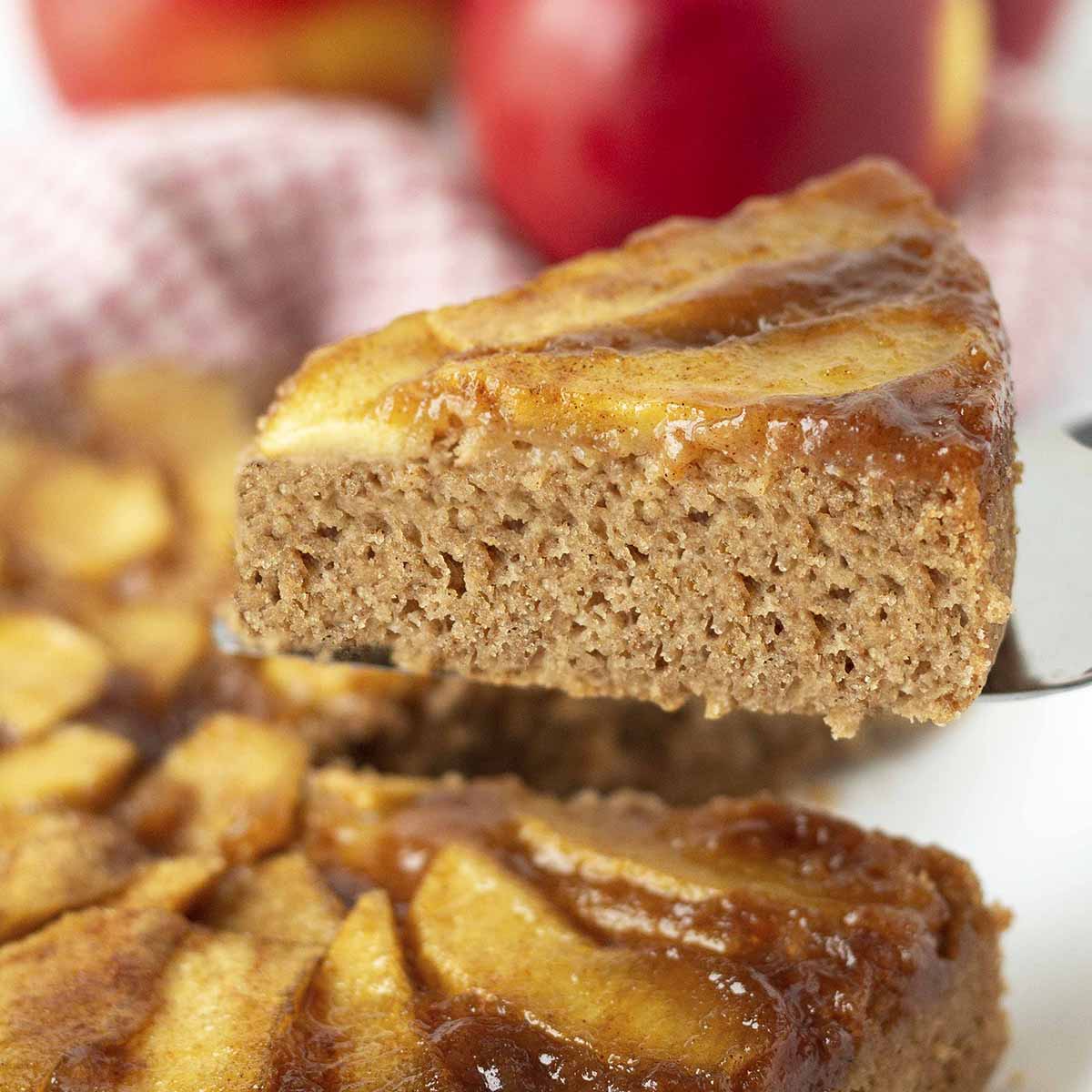 Vegan Apple Cake (Torta di Mele) | The Full Helping