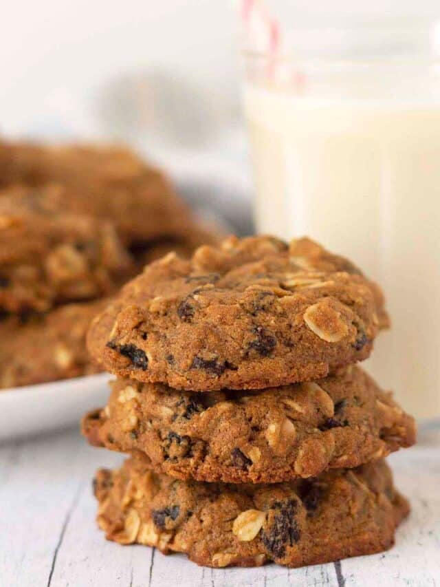 Easy Vegan Oatmeal Raisin Cookies Delightful Adventures