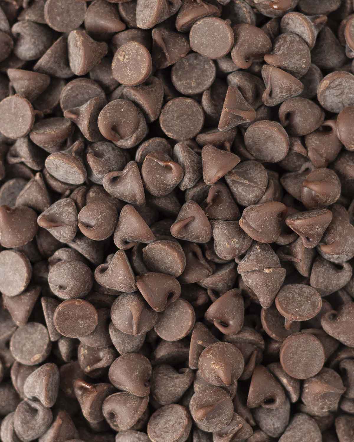 A pile of chocolate chips.