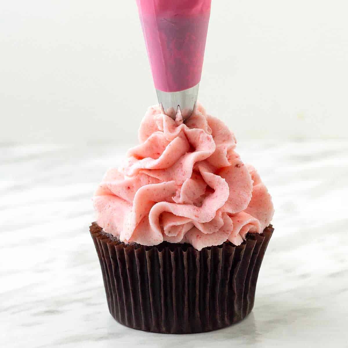 Vegan Strawberry Frosting-image